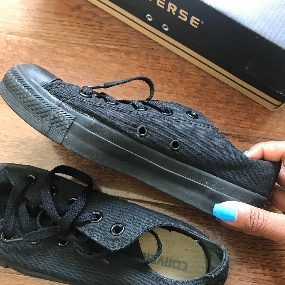 All Black Converse Sneaker